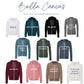 Custom Embroidered Leafy Initial Monogrammed Sweatshirt - Wedding Party Zip Up Sweatshirt - Custom Hoodie - Mr Mrs - Wedding Gift -