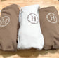 Custom Embroidered Leafy Initial Monogrammed Sweatshirt - Wedding Party Zip Up Sweatshirt - Custom Hoodie - Mr Mrs - Wedding Gift -