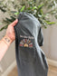 Be The Light Sun Embroidered Pocket Tee - Faith Based Embroidered Shirt - Cute Christian T Shirt - Pocket Design